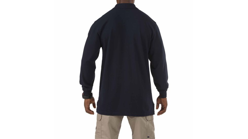 5.11 Tactical Professional Long Sleeve Polo - Men's, 3XL, Regular, Dark Navy, 42056-724-3XL