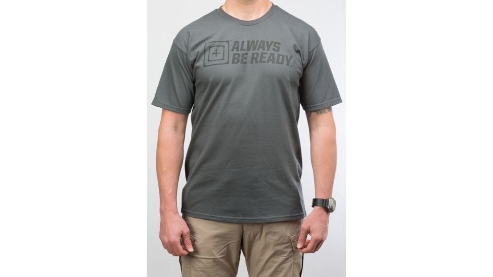 5.11 Tactical Abr 2.0 T-shirt, Charcoal - 41006CZ018XXL