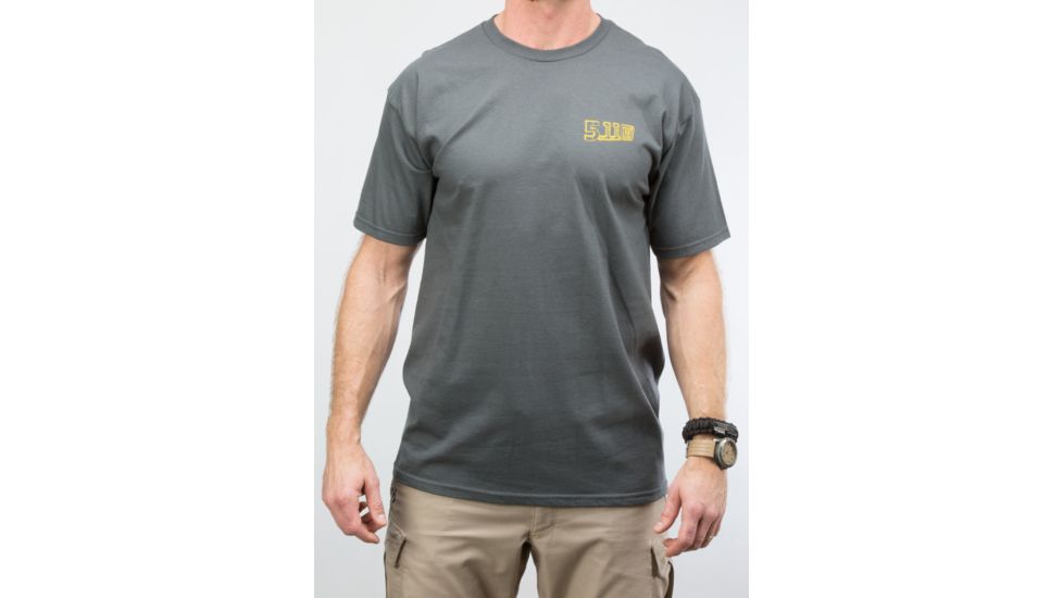 5.11 Tactical Digital Buck T-shirt, Charcoal - 41006CW018L