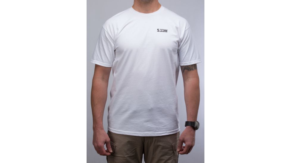 5.11 Tactical Scope Photo T-shirt, White - 41006CO010XXL