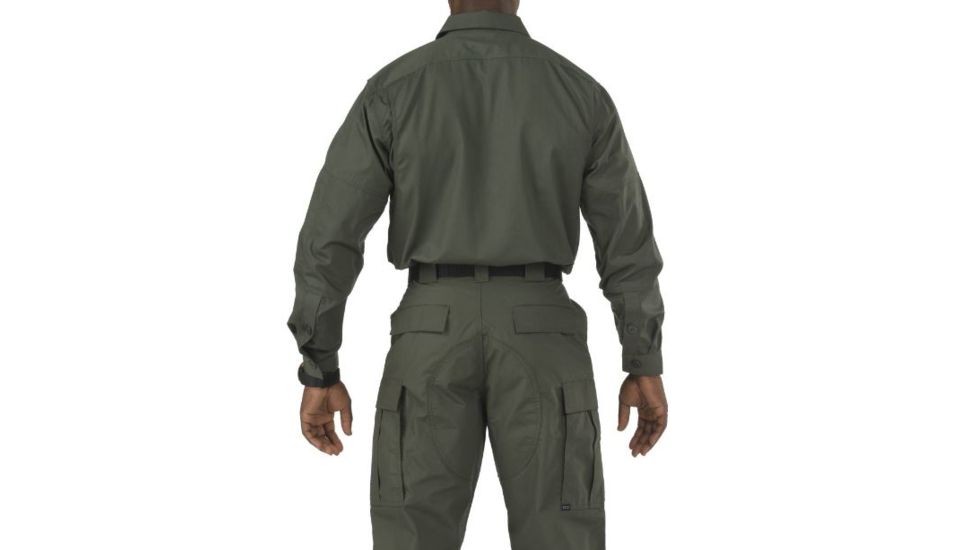 5.11 Tactical Taclite TDU Long Sleeve Shirt - Men's, TDU Green, Extra Large, Tall, 72054T-190-XL