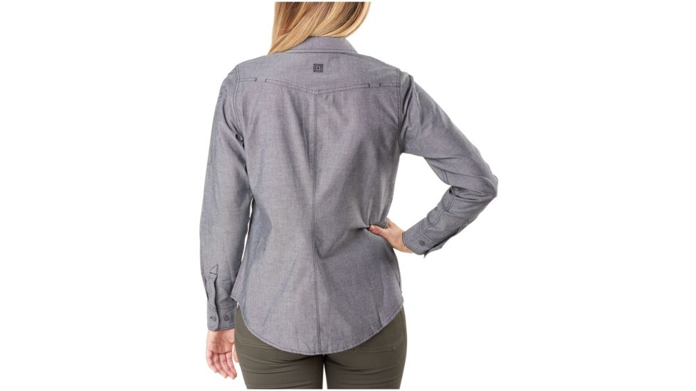 5.11 Tactical Athena L/s Shirt, Black - 62386-019-XL