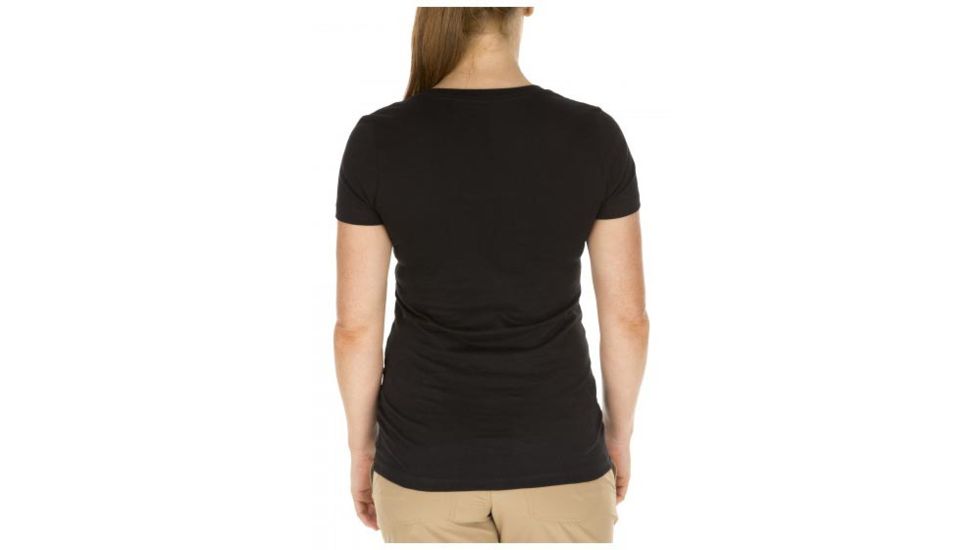 5.11 Tactical Feather Flag Tee, Black - 31004AT-019-L