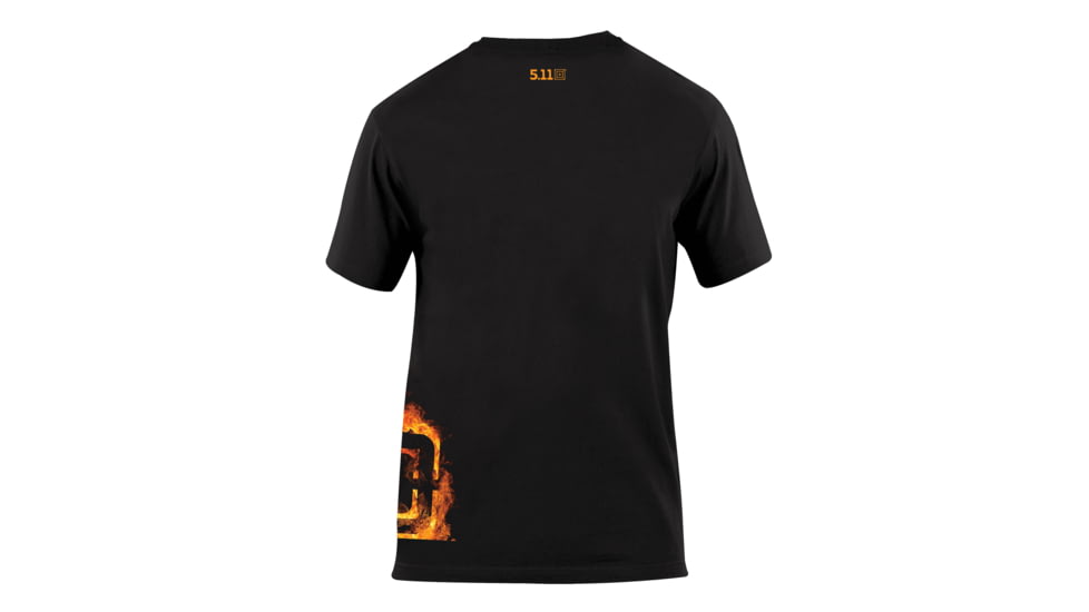 5.11 Tactical Fire Scope Logo T Shirt - Black - S 41006AI-019-S