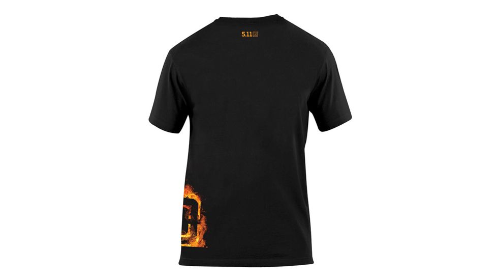 5.11 Tactical Fire Scope Logo T Shirt - Black - S 41006AI-019-S