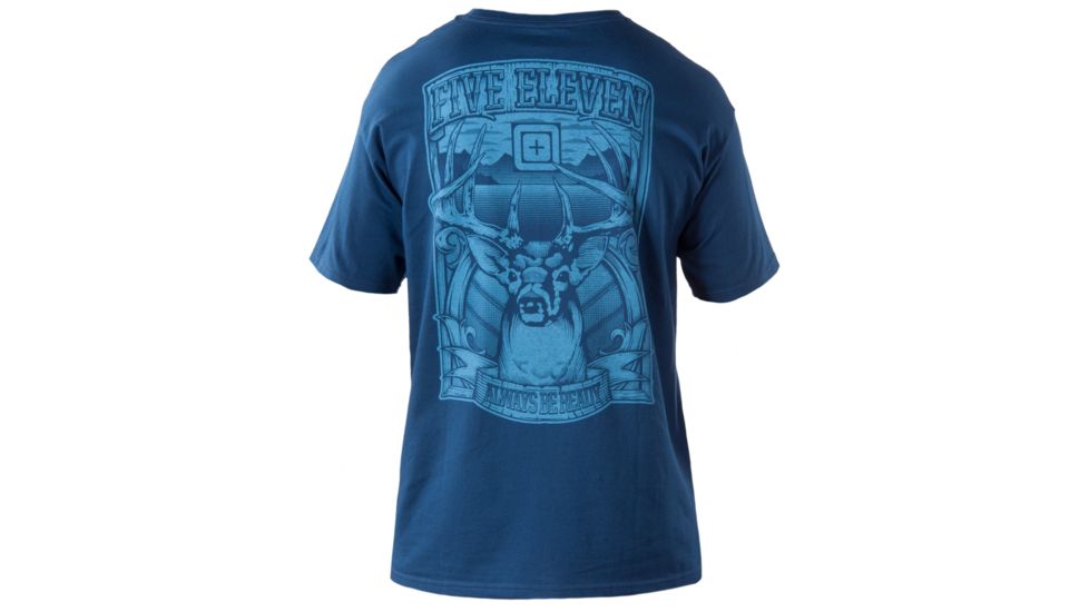 5.11 Tactical Logo T S/S Trophy, HARBOR BLUE, S 41006DM707S