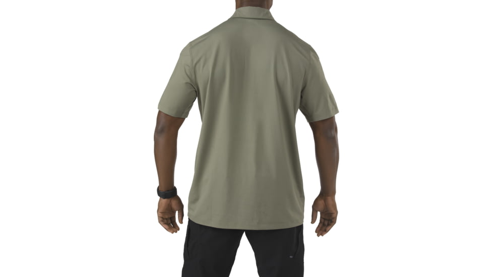 5.11 Tactical OdyShort Sleeveey Polo, MOSSTONE, XL 71032-MOSSTONE-XL