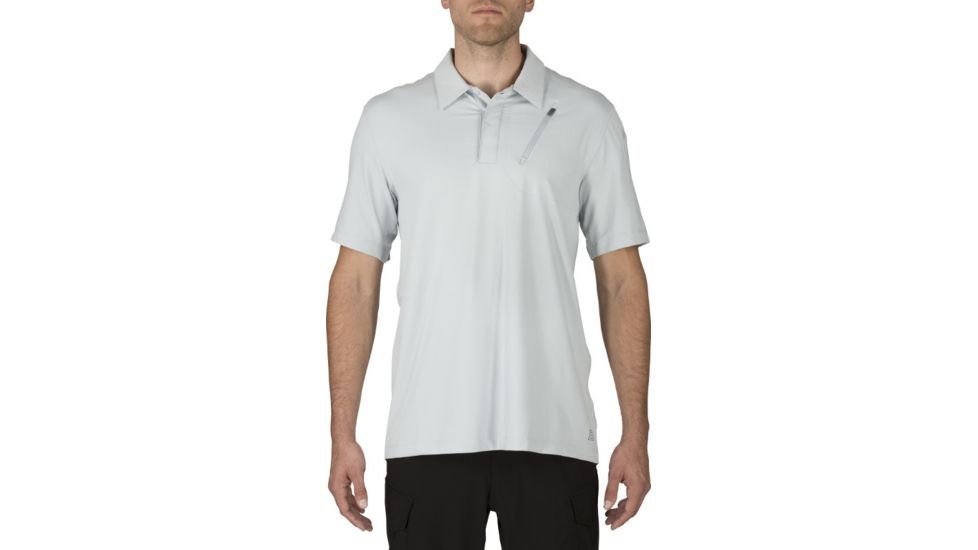 5.11 Tactical OdyShort Sleeveey Polo, PEARL, L 71032-PEARL-L