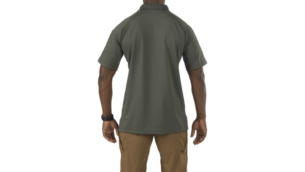 5.11 Tactical Performance Short Sleeve Polo - Mens, TDU Green, 2XL, 71049T-190-2XL
