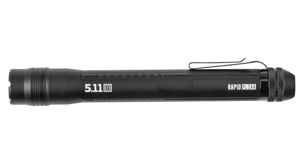 5.11 Tactical Rapid PL 2AA Flashlight, Black, 53396-019-1 SZ
