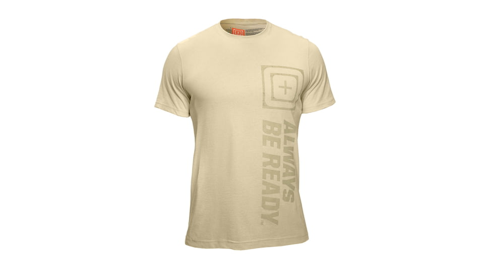 5.11 Tactical Recon ABR Logo T Shirt - Bone  - XL 41186A-068-XL