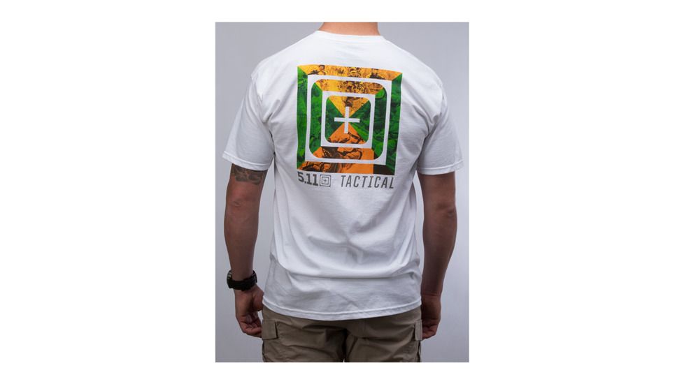 5.11 Tactical Scope Photo T-shirt, White - 41006CO010L