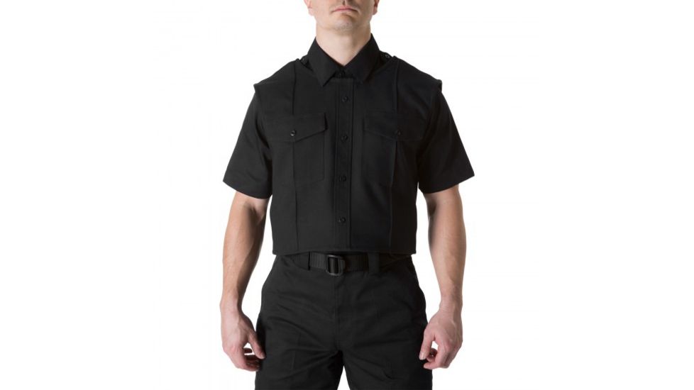 5.11 Tactical Uniform Outer Carrier Class A Shirt - Men's, 2XL, Regular, Black, 49032-019-2XL-R
