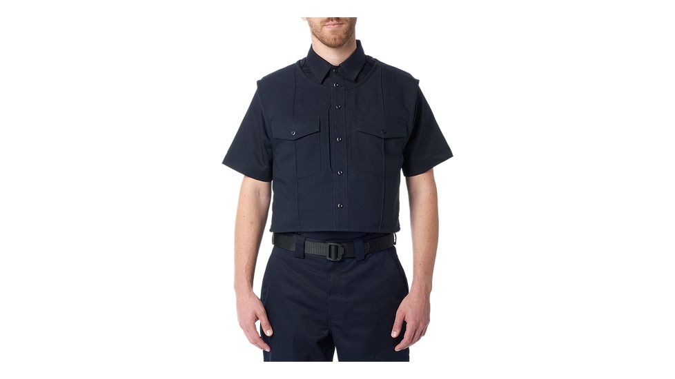 5.11 Tactical Uniform Outer Carrier Class B Shirt - Men's, Medium, Short, Black, 49030-019-M-S