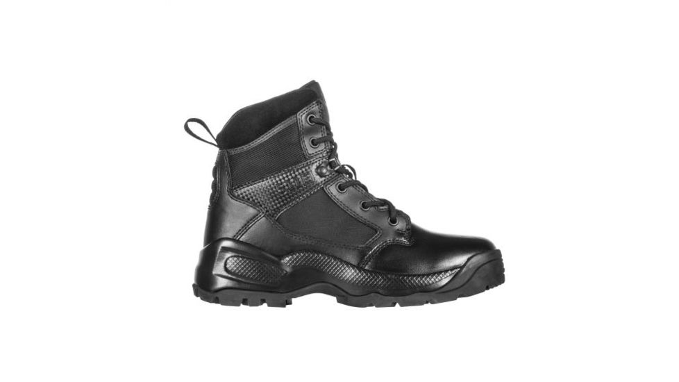 5.11 Tactical Women's A.T.A.C. 2.0 6in Boot, Regular, Black, 10 12405-019-10-R