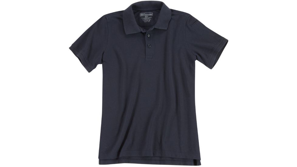 5.11 Tactical Utility Short Sleve Polo Shirt - Women's, Dark Navy, S, 61173-724-S