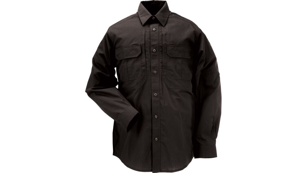 5.11 Tactical Taclite Pro L/S Shirt - Mens, Black, S, 72175ABR-019-S