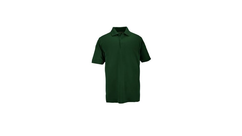 5.11 Tactical Professional Short Sleeve Polo - Men's, Medium, Regular, L.E. Green, 41060-860-M