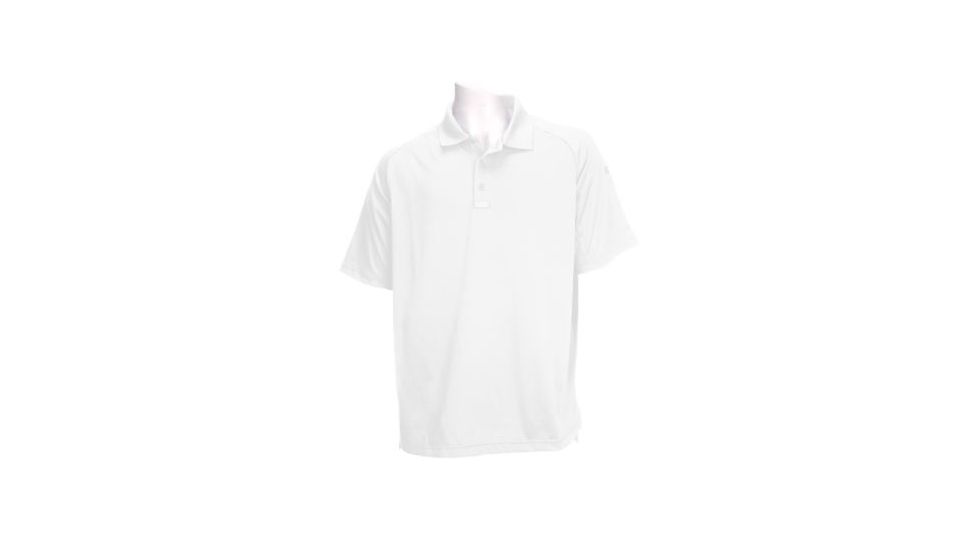 5.11 Tactical Performance Short Sleeve Polo - Men's, Large, Regular, White, 71049-010-L