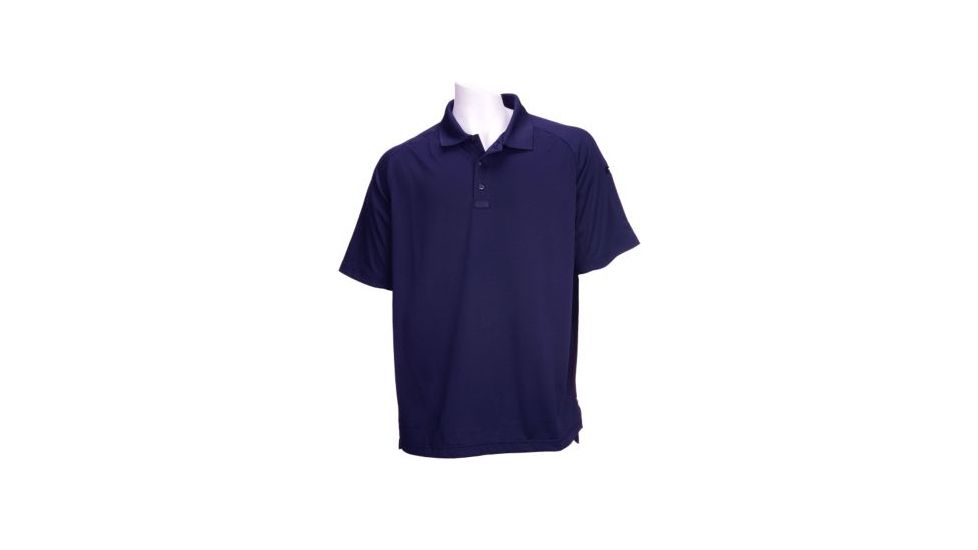 5.11 Tactical Performance Short Sleeve Polo - Men's, Large, Regular, Dark Navy, 71049-724-L