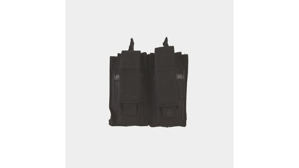 5IVE STAR GEAR Tot-5S Double Open Top Mag Pouch, Black 6526000