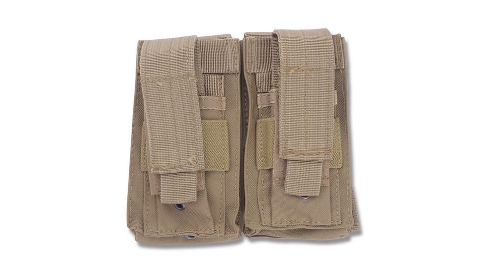 5IVE STAR GEAR Tot-5S Double Open Top Mag Pouch, Coyote 6528000