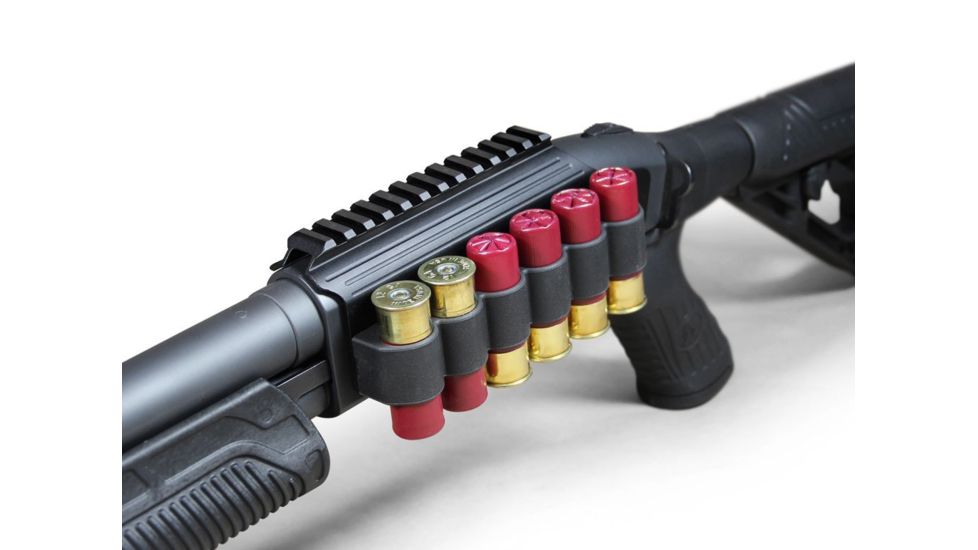 EDEMO Adaptive Tactical Saddle Mount Shell Carrier - Mossberg 500/590/930, 12Ga, Black, AT-06100-M, EDEMO2