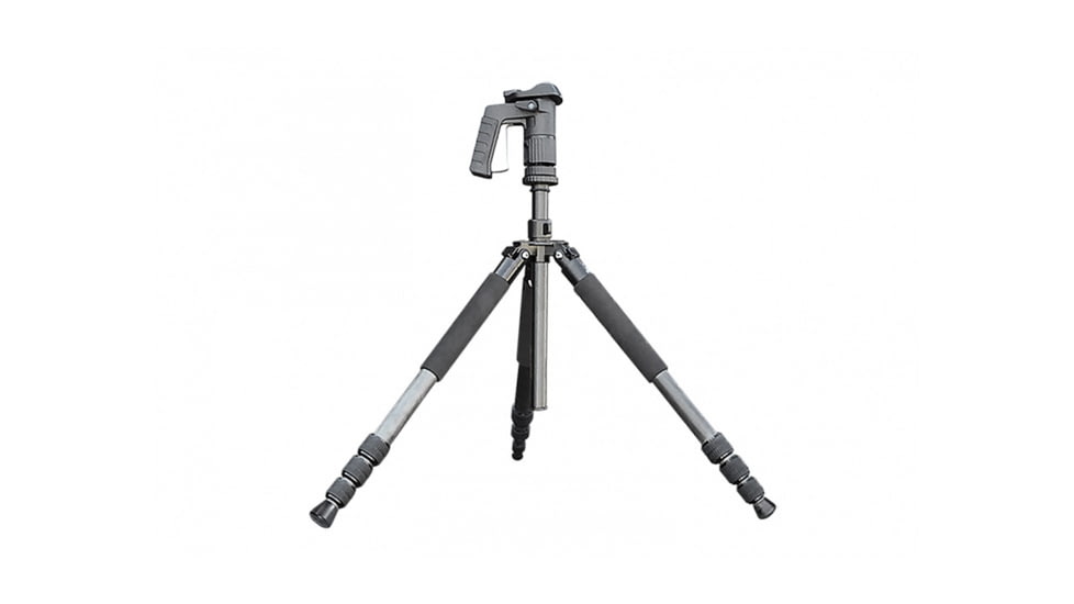 AGM Global Vision Professional Titanium Tripod W/Grip, Black, 6606TTR1