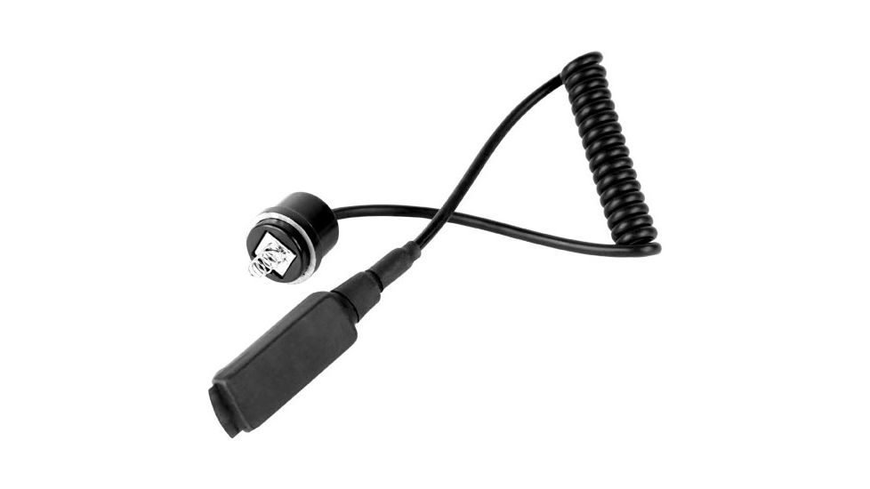 AimSports Flashlight 90 Lumens w/ Mount/Pressure Switch, Black FM90S