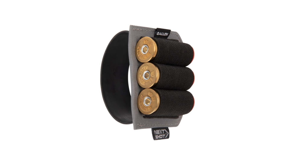 Allen 8201 Next Shot Carrier Black/Gray Silicone Band Multi-Gauge Capacity 3 Sh