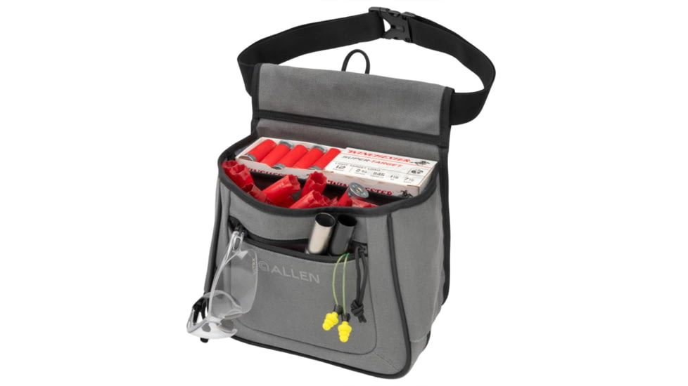 Allen 8409 Rival Dbl Comprtmnt Shell Bag Gry, 189370