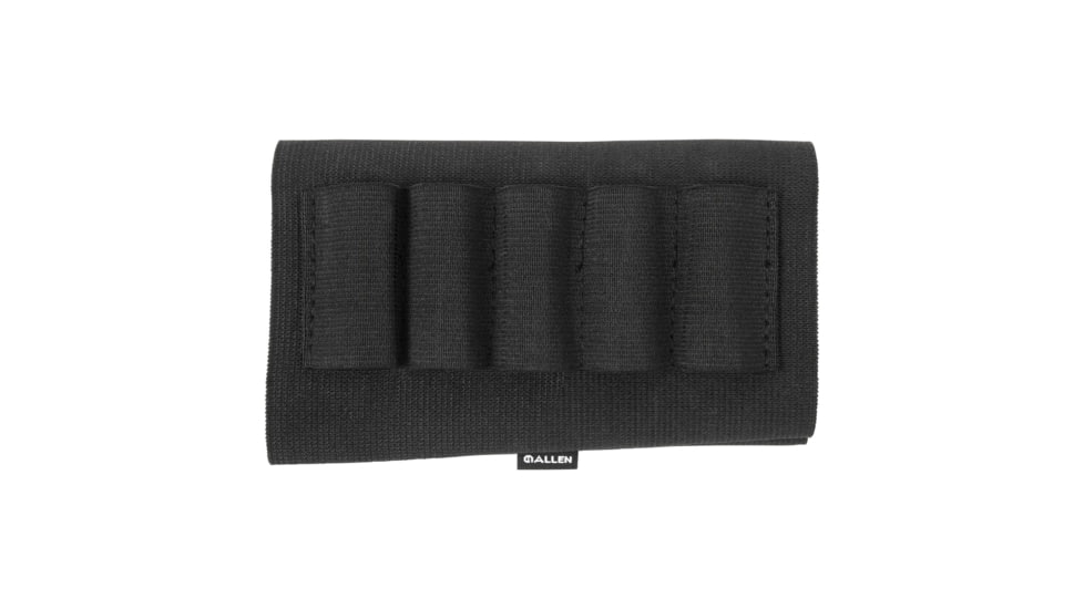 Allen Buttstock Shell Holders, , 5 Shotgun Shells, Black, 205