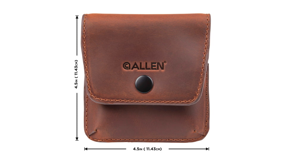 Allen Del Norte Leather Belt Loop Cartridge Holder, Brown, 8513