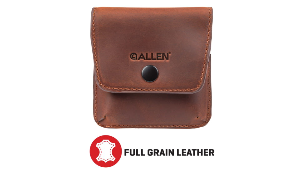 Allen Del Norte Leather Belt Loop Cartridge Holder, Brown, 8513