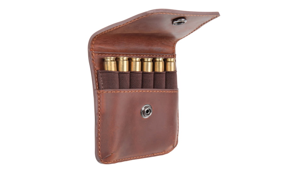 Allen Del Norte Leather Belt Loop Cartridge Holder, Brown, 8513