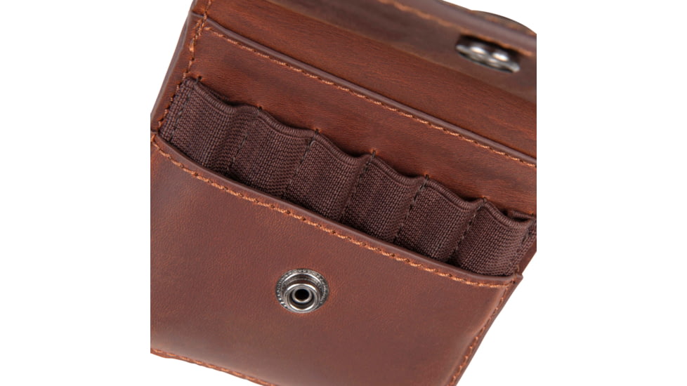 Allen Del Norte Leather Belt Loop Cartridge Holder, Brown, 8513