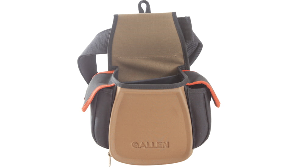 Allen Eliminator Pro Double Compartment Shooting Bag, Black/Coffee/Copper, 8306