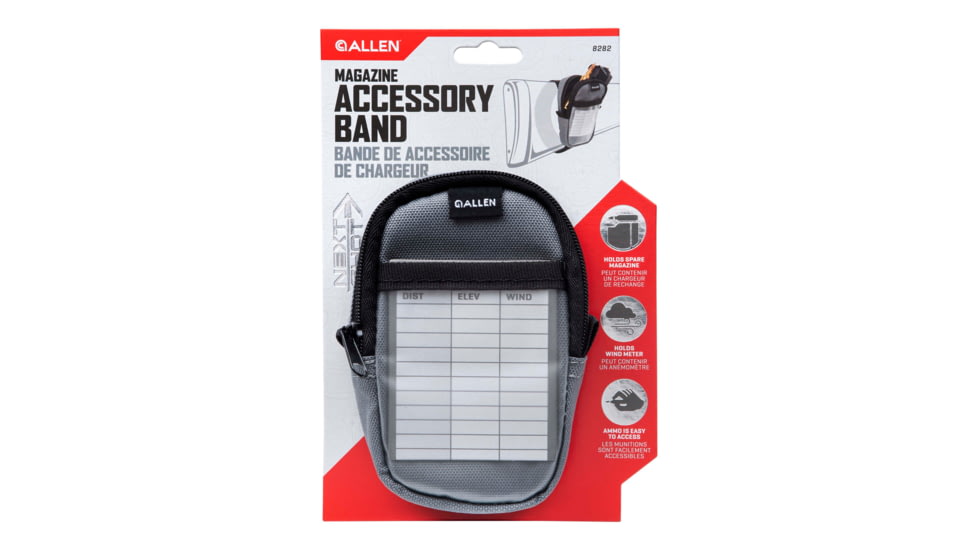 Allen Next Shot Magazine Pouch, Black/Gray, 8282, 8282