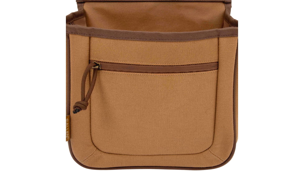 Allen Rival Shell Bag, 52in Waist Belt, Caramel Brown, Double Compartment, 8332