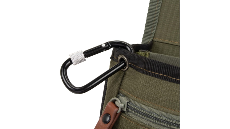 Allen Triumph Rip-Stop Shell Bag, 52in Waist Belt, Olive Green, Double Compartment, 8328