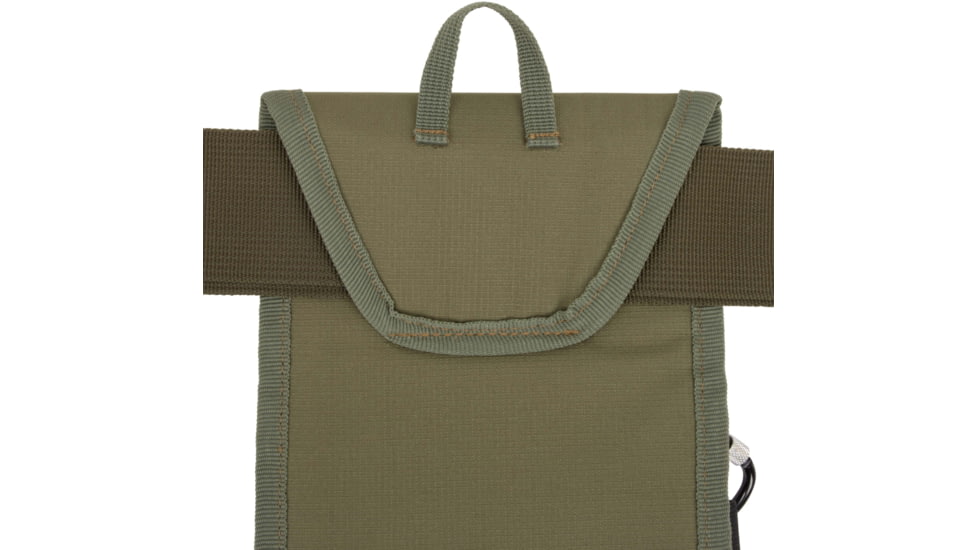 Allen Triumph Rip-Stop Shell Bag, 52in Waist Belt, Olive Green, Double Compartment, 8328