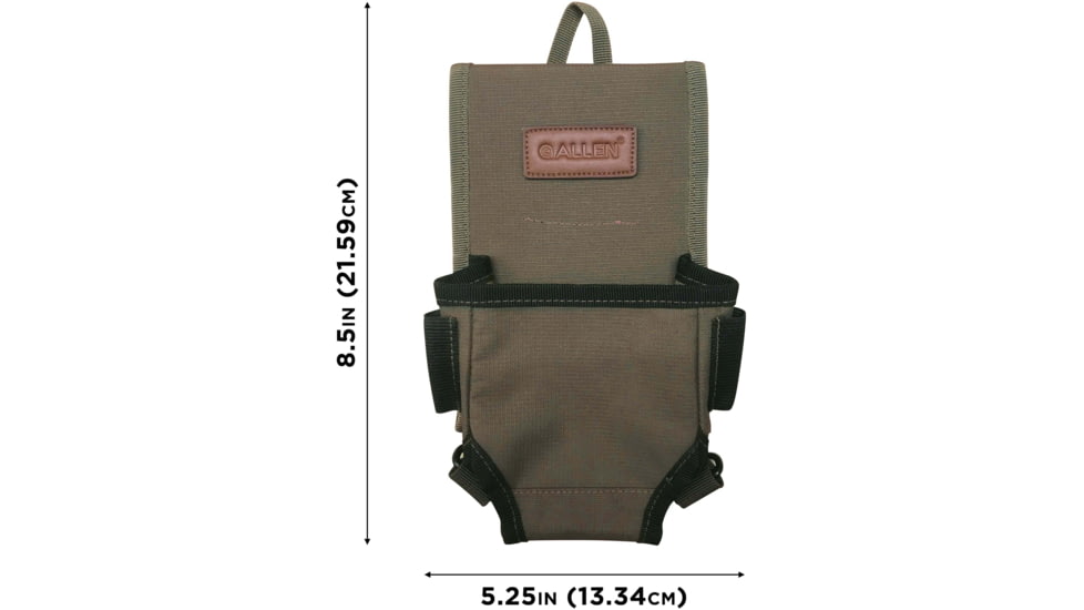 Allen Triumph Rip-Stop Shell Carrier, 52in Waist Belt, Olive Green, Single Box, 8327