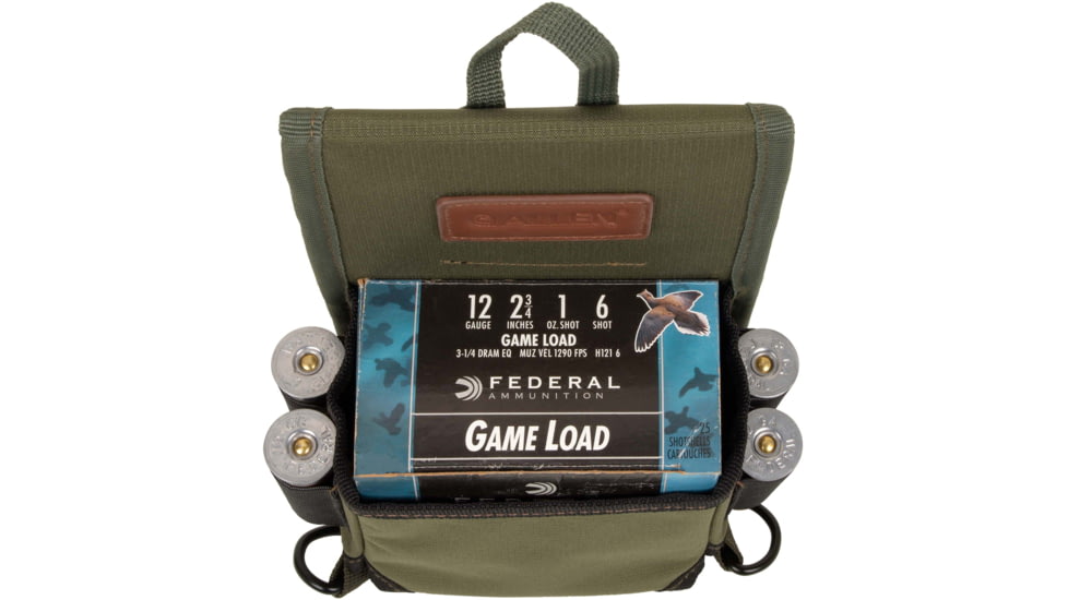 Allen Triumph Rip-Stop Shell Carrier, 52in Waist Belt, Olive Green, Single Box, 8327
