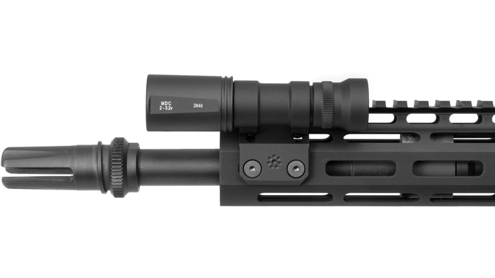 Arisaka Defense 300 Series Weapon Light, E1T Head, No Tailcap, Black, LT-1C-TIR-None