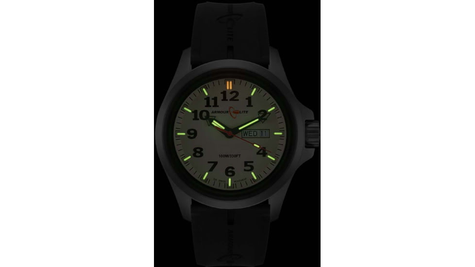 Armourlite Officer Tritium Illuminated Watch, Crme, AL8530