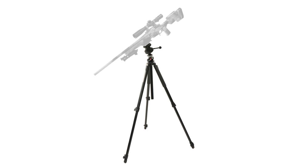 Ashbury Precision Ordnance RSTA-II Tripod Shooting Head Only w/Rapid Control Handle, Black 600-03V-0001-00