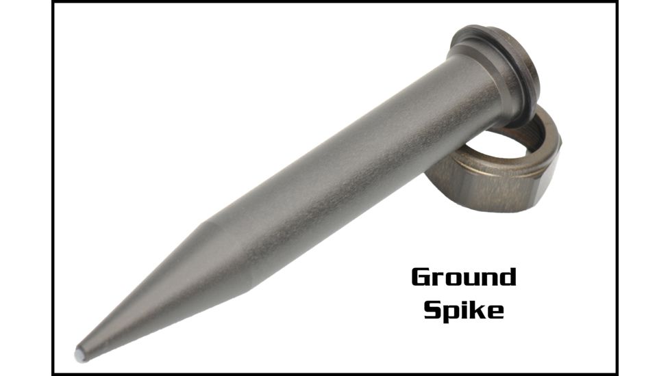 Ashbury Precision Ordnance TACT3-GP, General Purpose Compact Tactical Tripod w/Detachable Base Plate, Tactical Gray 600-41V-0004-00