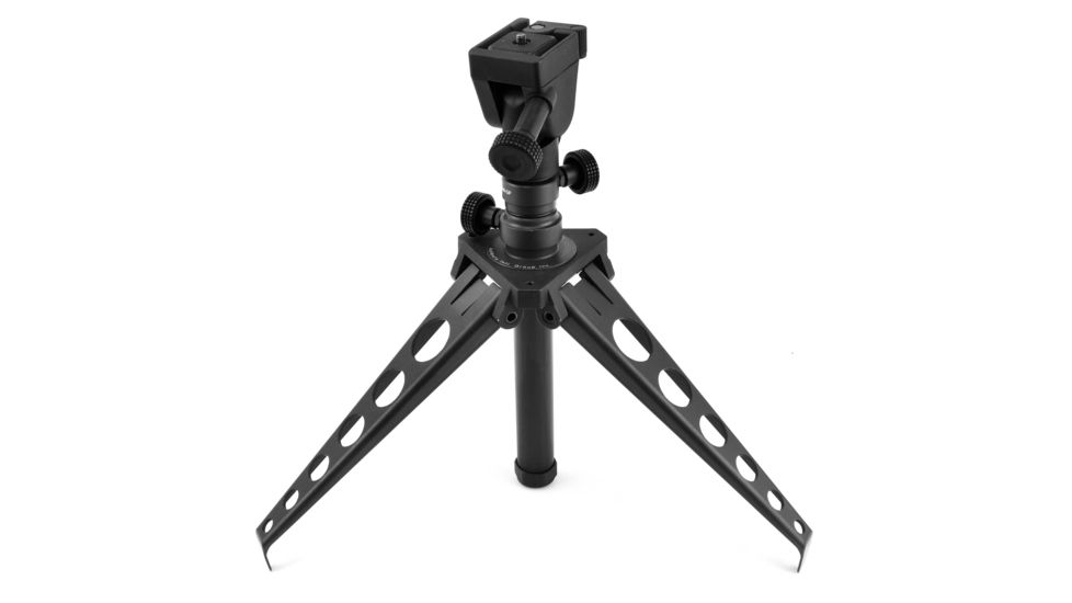 Ashbury Precision Ordnance TACT3-S, Spectre Compact Tactical Tripod w/Detachable Base Plate, Tactical Gray, NSN 1260-01-566-6666, 600-41V-0001-00