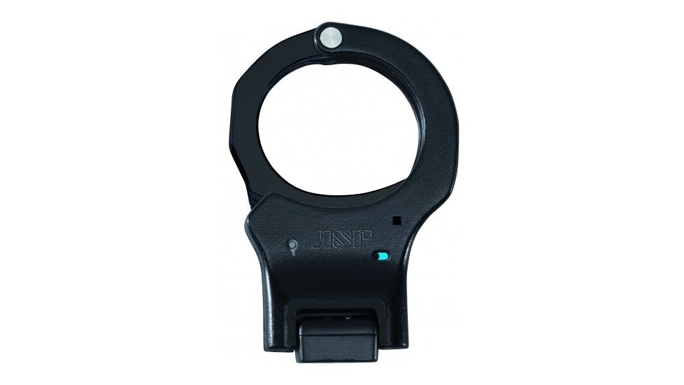 ASP Rigid Handcuffs Aluminum Black 2 Pawl Blue - Security 46123