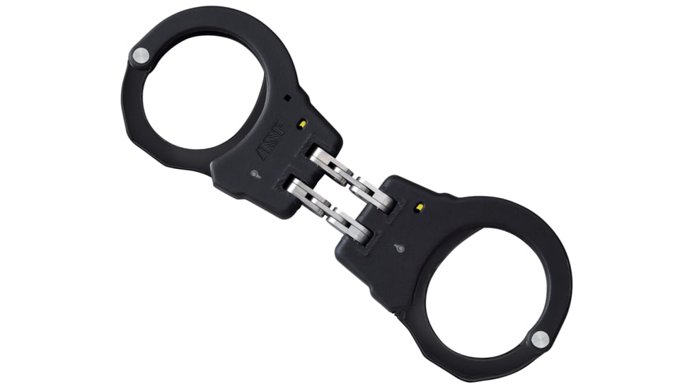 ASP Hinge Handcuffs Aluminum Black 56113